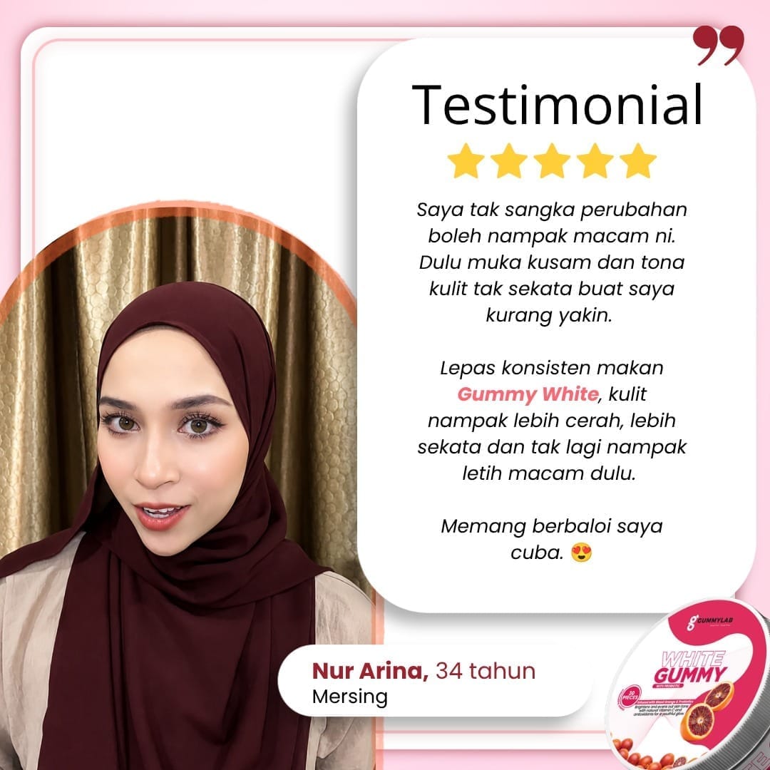 Gummy White customer feedback 4