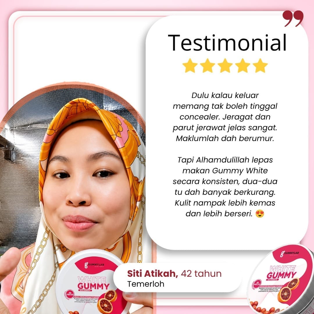 Gummy White customer feedback 8